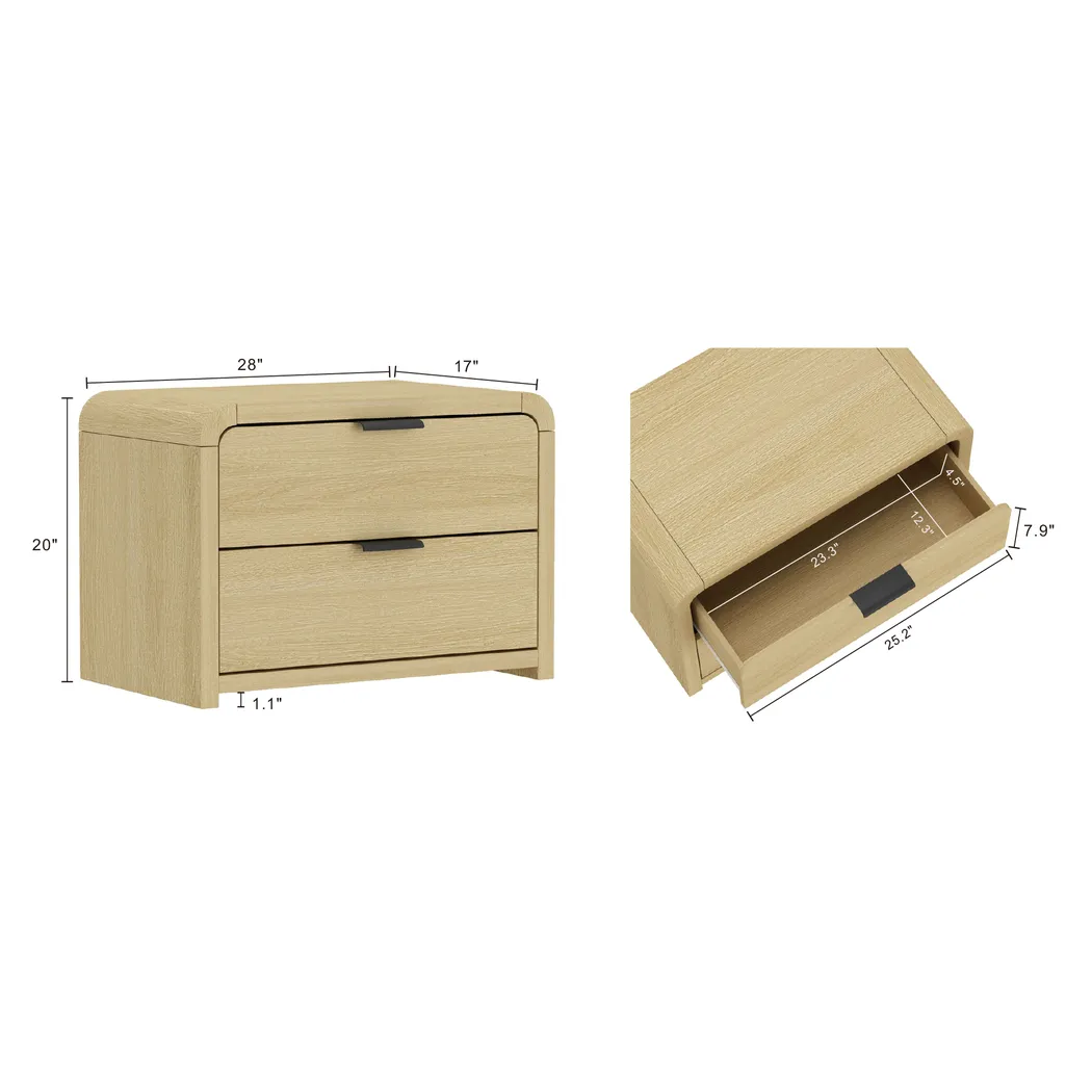 Robinbite II Brown Nightstand - Thumbnail - Image 9