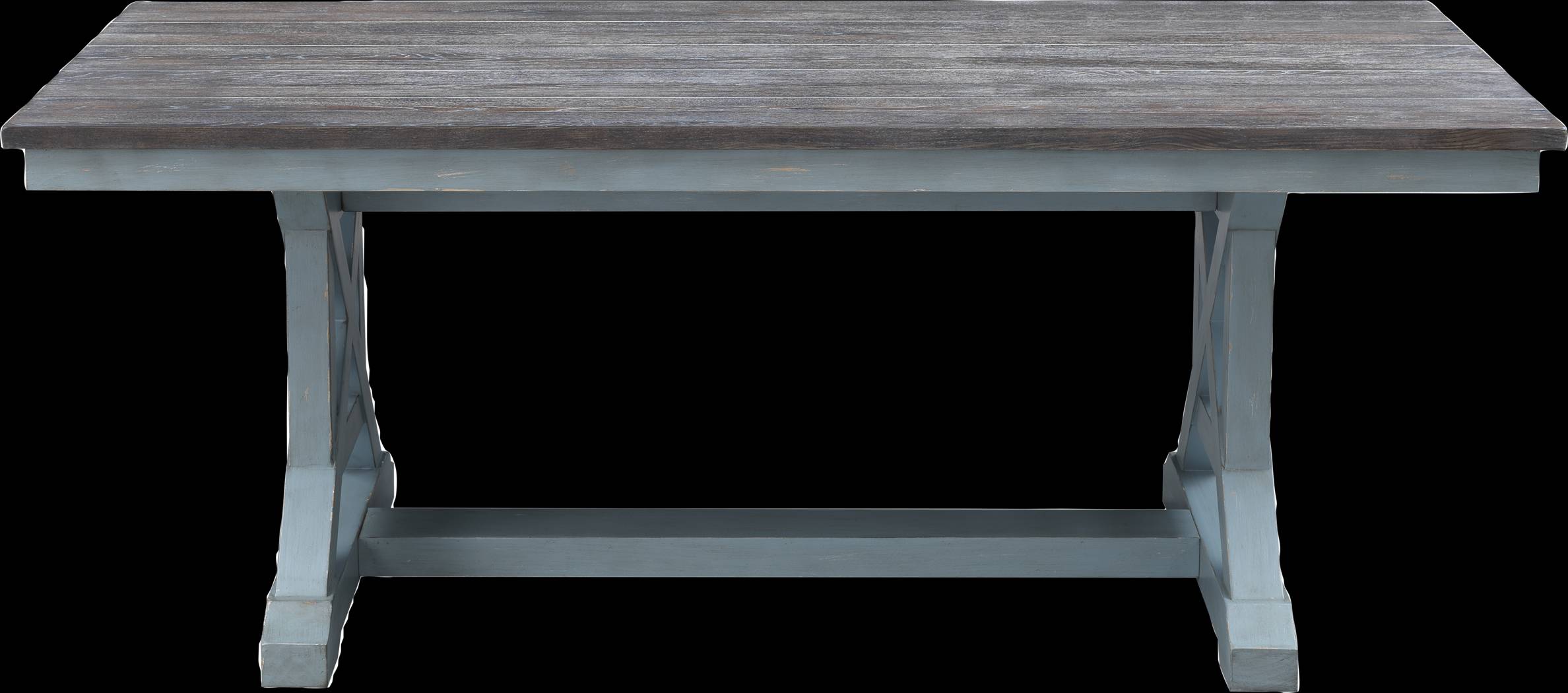 Robinette Blue Dining Table - Thumbnail - Image 3