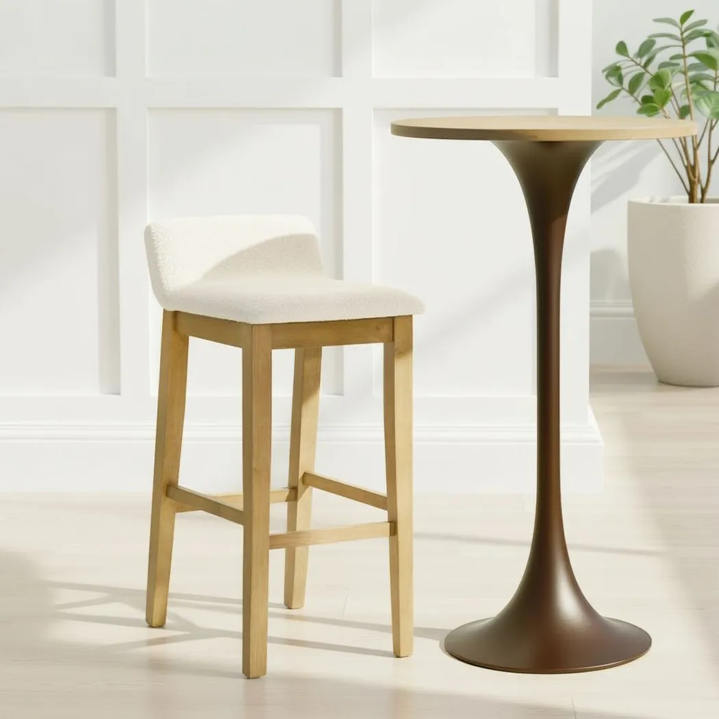 Robinwheels Natural Barstool - Thumbnail - Image 2