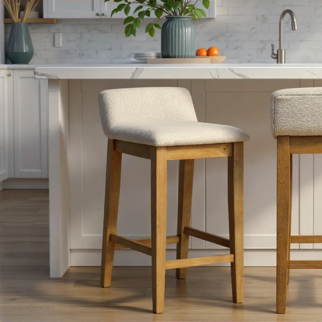 Robinwheels Natural Counter Height Stool - Thumbnail - Image 2