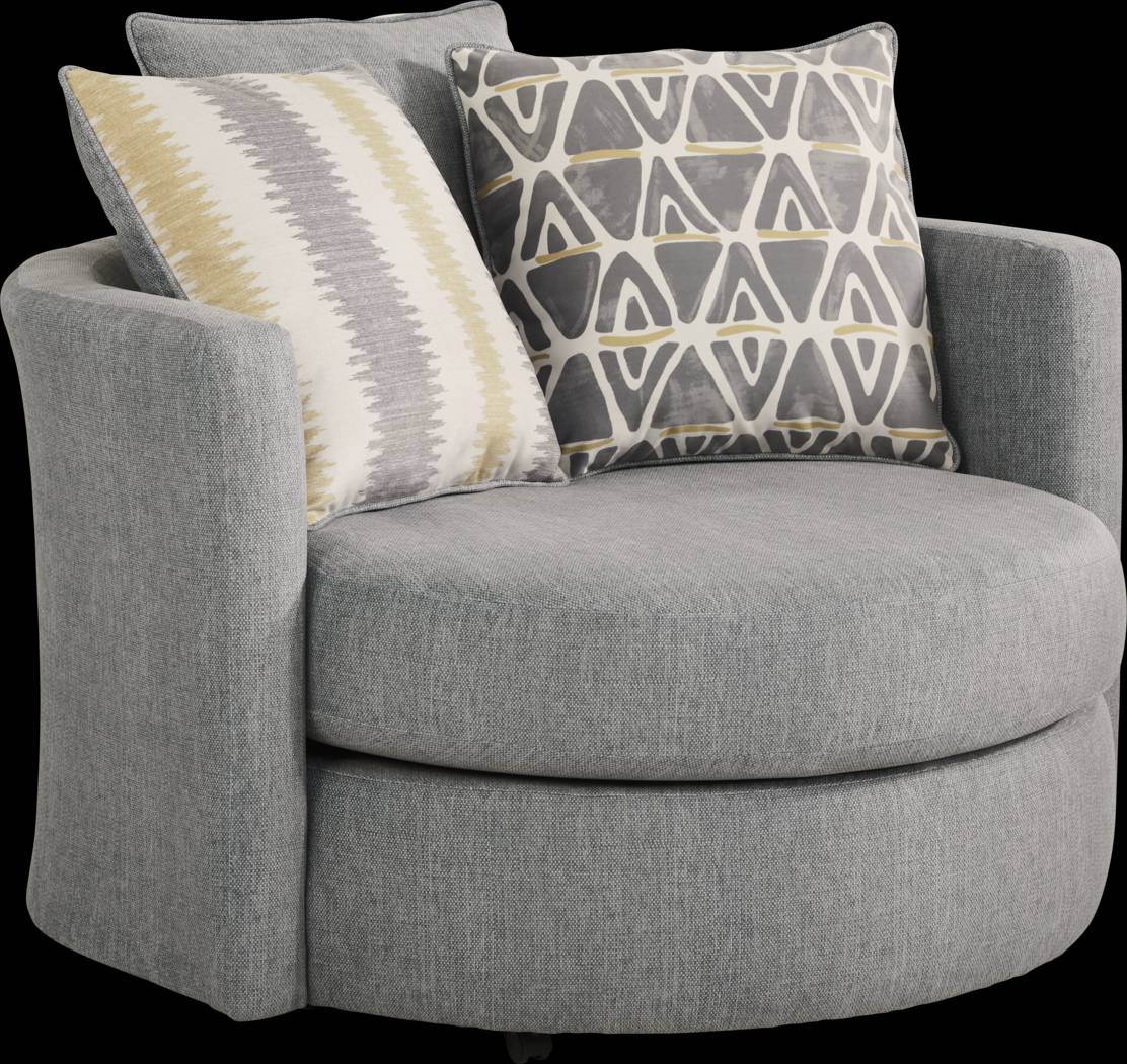 Robson Street Dark Gray 6 Pc Sectional Living Room - Thumbnail - Image 5