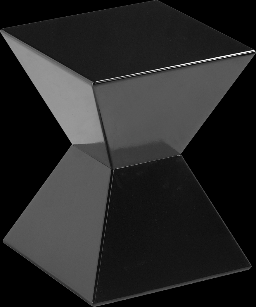Rocco Black End Table - Thumbnail - Image 1