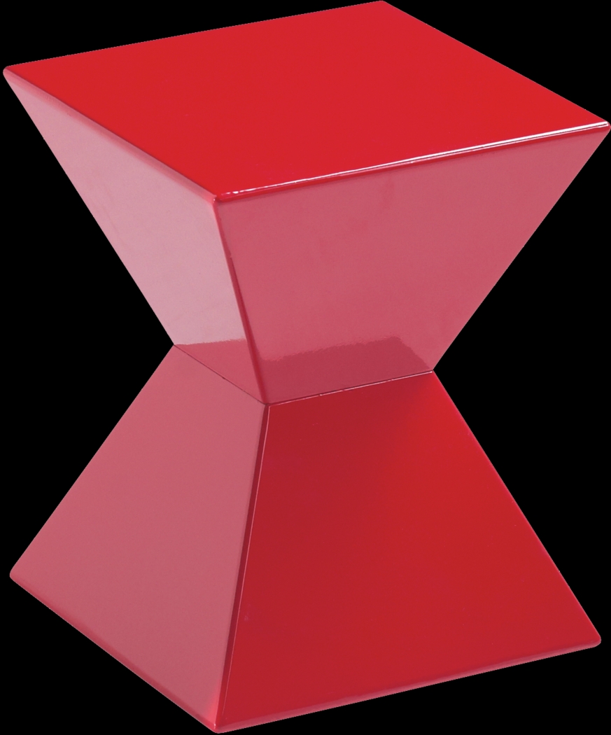 Rocco Red End Table - Thumbnail - Image 1