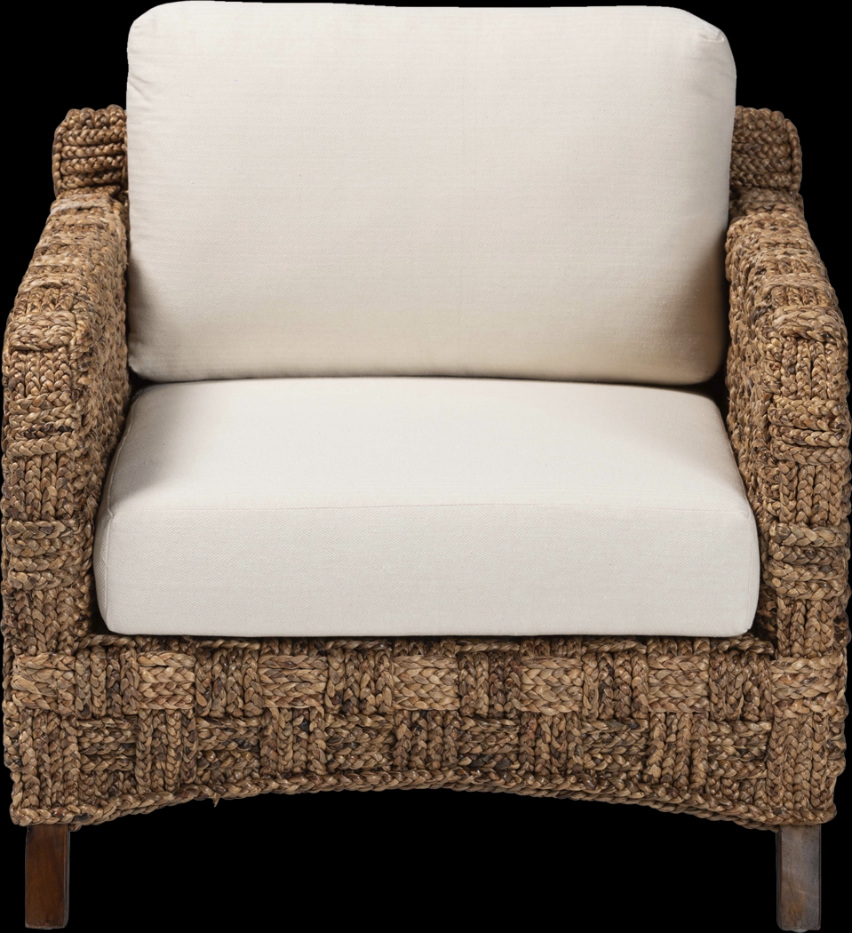 Rochambault Brown Accent Chair - Thumbnail - Image 4