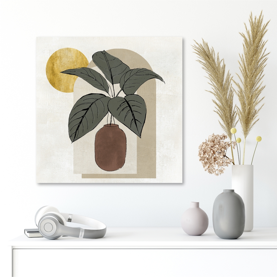 Rochbour Cream Canvas Artwork - Thumbnail - Image 2