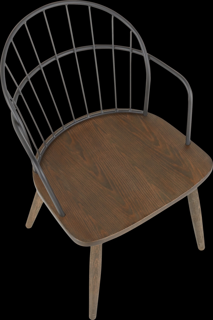 Rochon Walnut Side Chair - Thumbnail - Image 6
