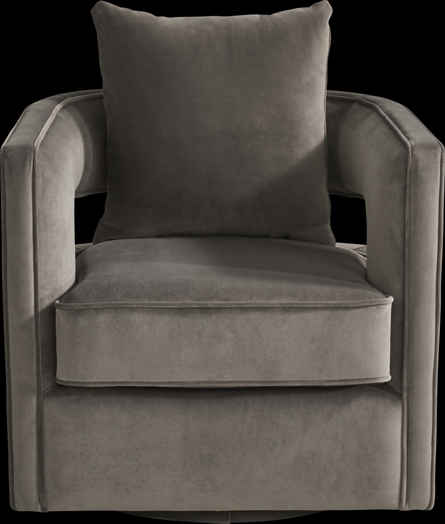 Rockaway Point Gray Accent Chair - Thumbnail - Image 2
