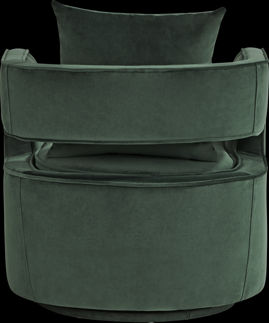Rockaway Point Green Accent Chair - Thumbnail - Image 3