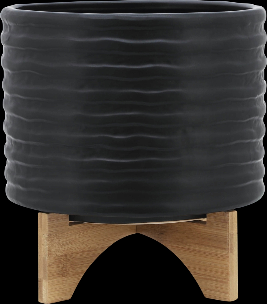 Rockbay Black Planter - Thumbnail - Image 1