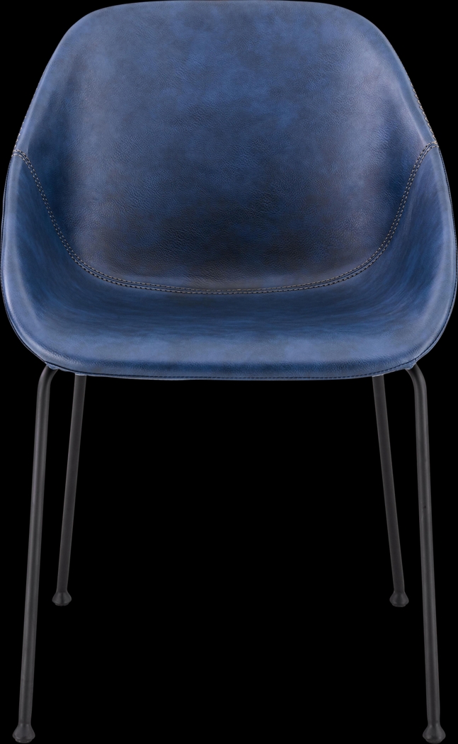 Rockcress Blue Side Chair - Thumbnail - Image 3