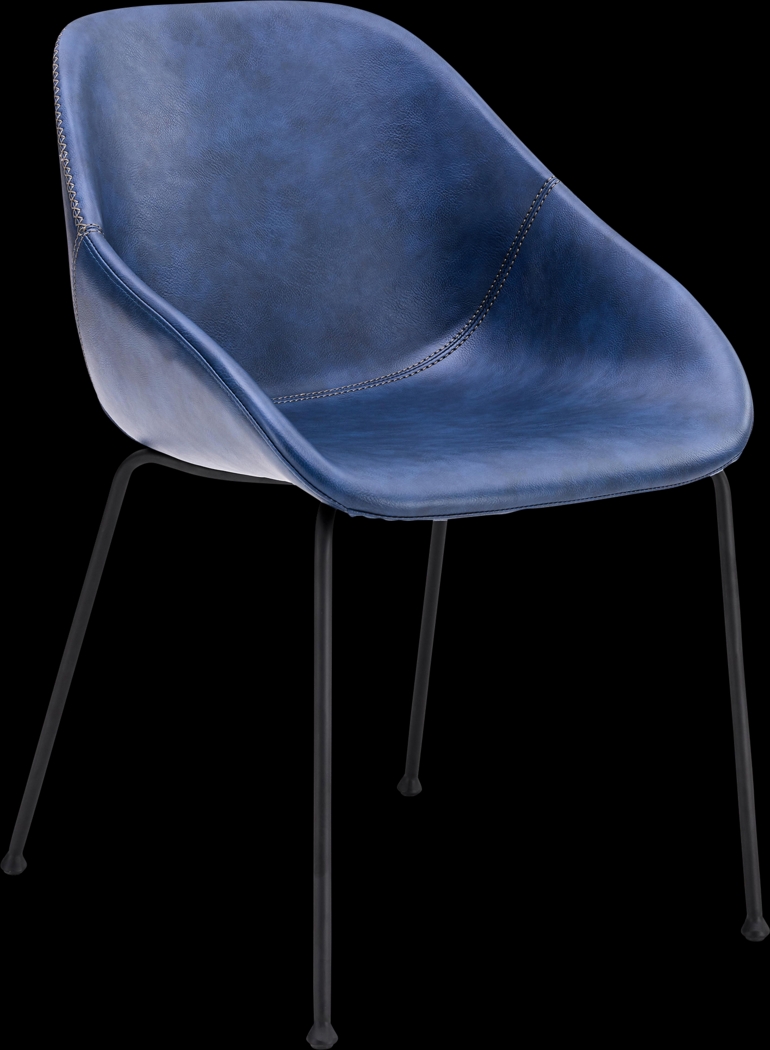 Rockcress Blue Side Chair - Thumbnail - Image 1