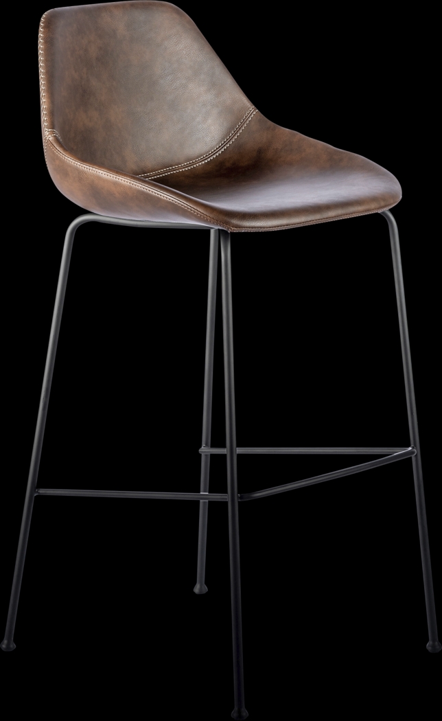 Rockcress Brown Barstool, Set of 2 - Thumbnail - Image 4