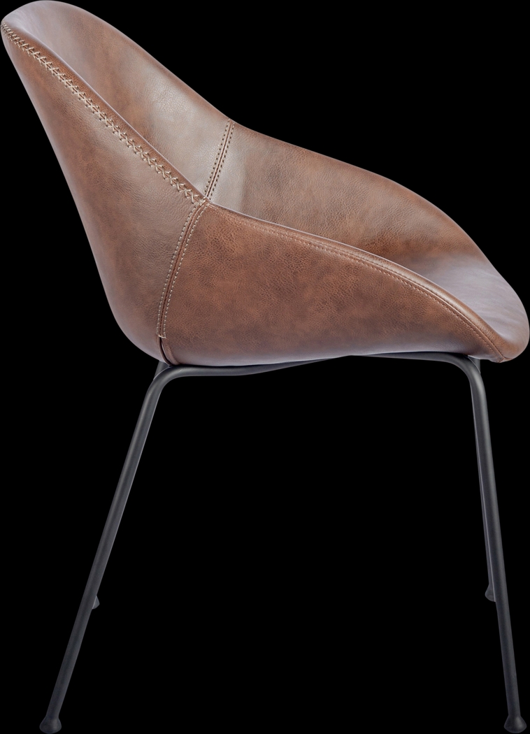 Rockcress Brown Side Chair - Thumbnail - Image 4