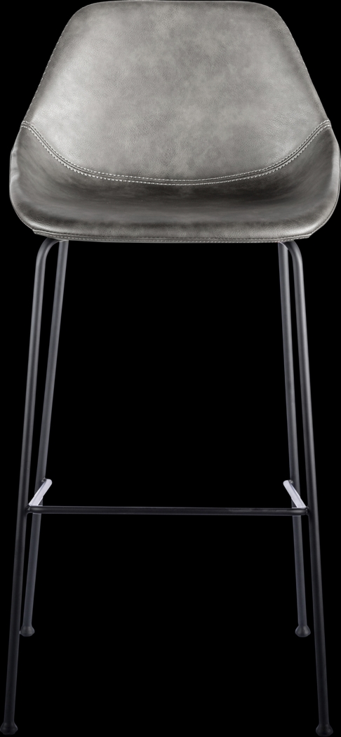 Rockcress Dark Gray Barstool, Set of 2 - Thumbnail - Image 3