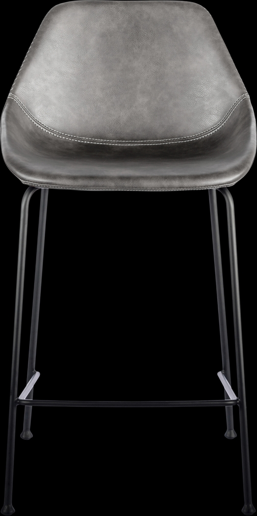 Rockcress Dark Gray Counter Stool, Set of 2 - Thumbnail - Image 3