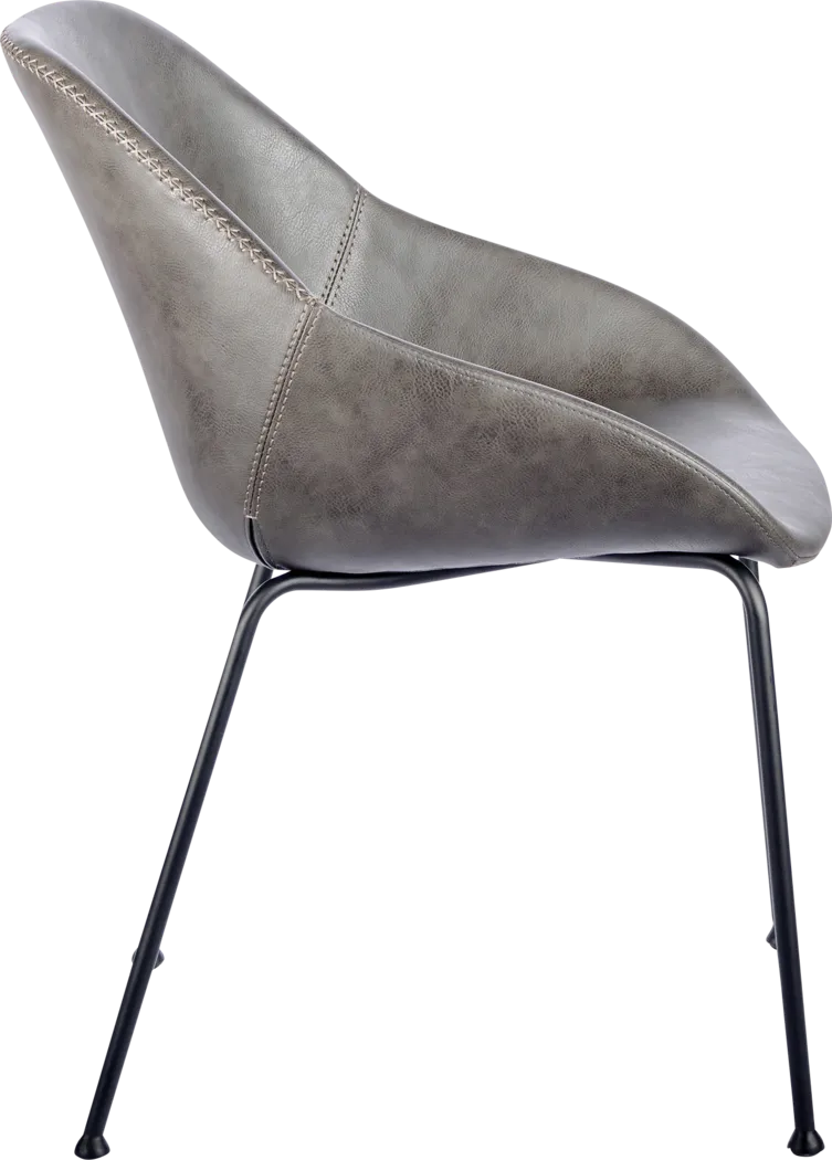 Rockcress Dark Gray Side Chair - Image 5