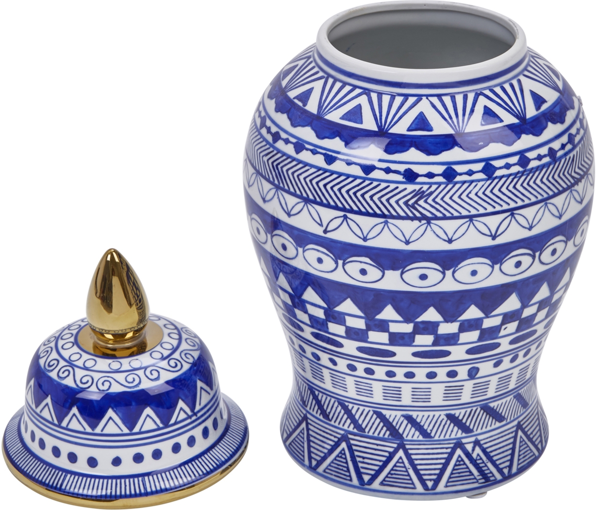 Rockcrest Blue Temple Jar - Thumbnail - Image 3