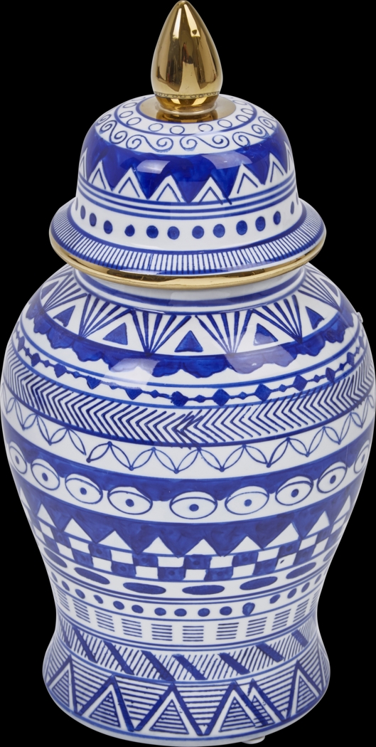 Rockcrest Blue Temple Jar - Thumbnail - Image 1