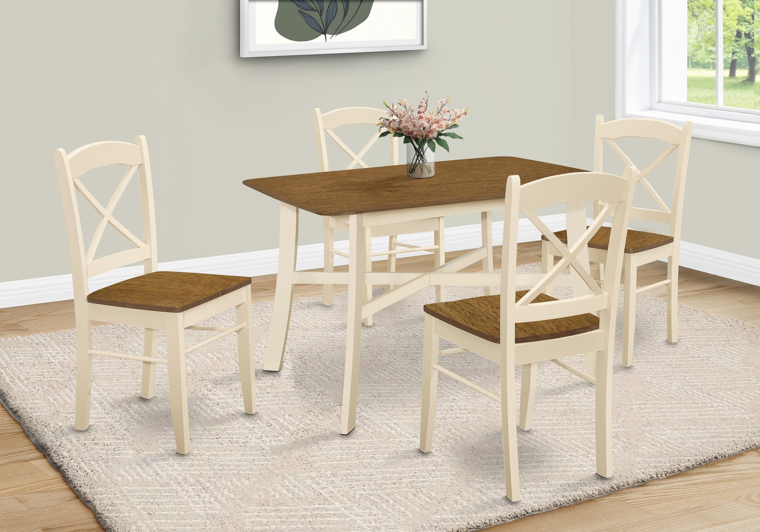 Rockeford Cream Dining Table - Thumbnail - Image 2