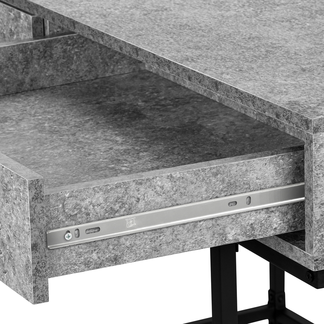 Rockmart Dark Gray Desk - Thumbnail - Image 8
