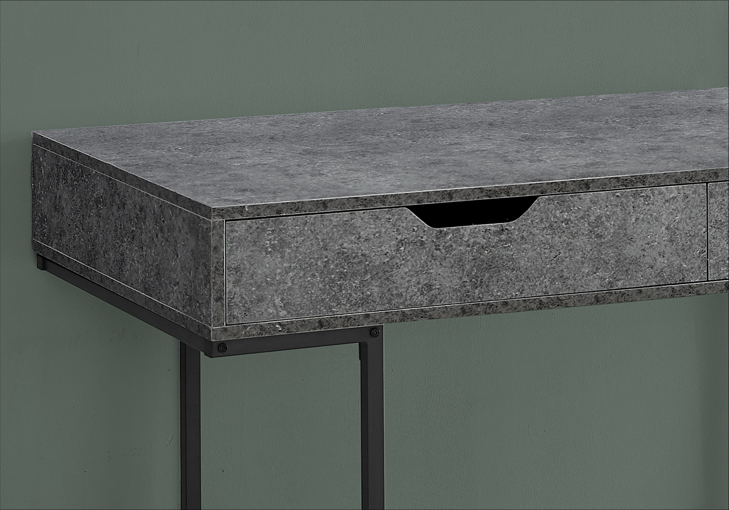 Rockmart Dark Gray Desk - Thumbnail - Image 10