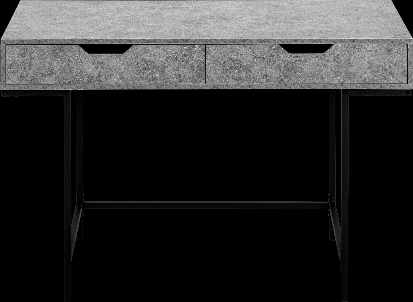 Rockmart Dark Gray Desk - Thumbnail - Image 1