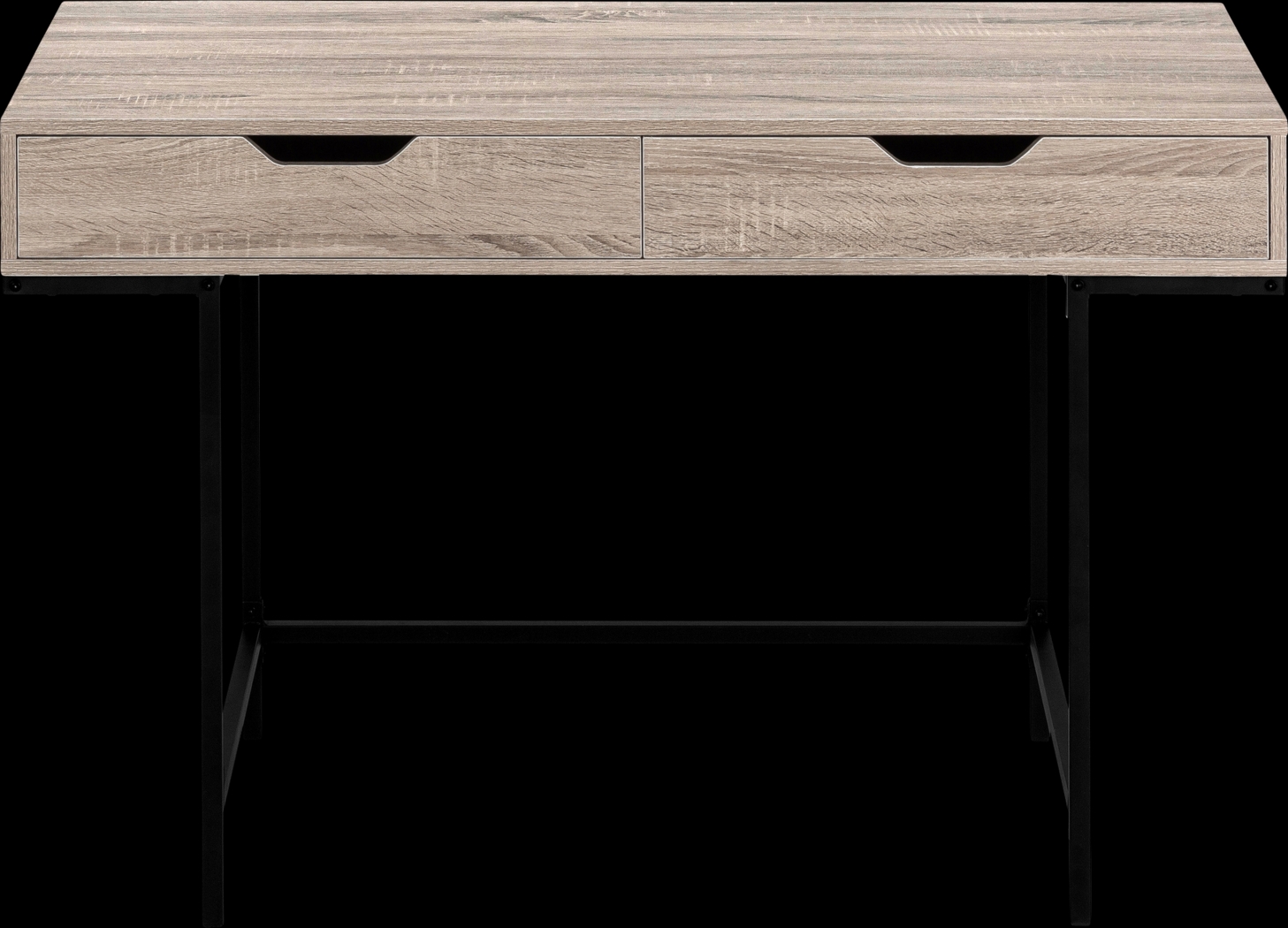 Rockmart Taupe Desk - Thumbnail - Image 1