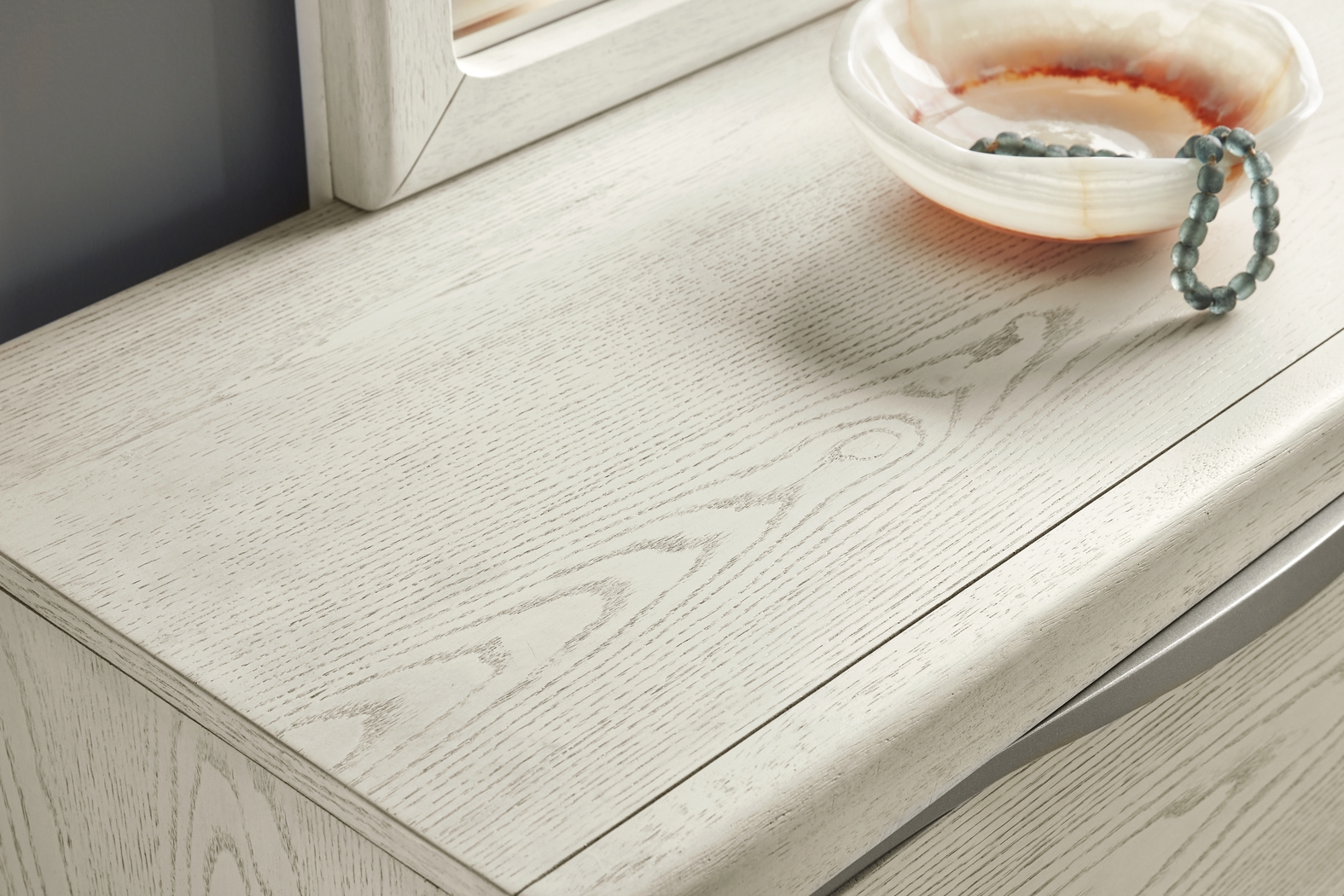 Rockport White 5 Pc King Panel Bedroom - Thumbnail - Image 9