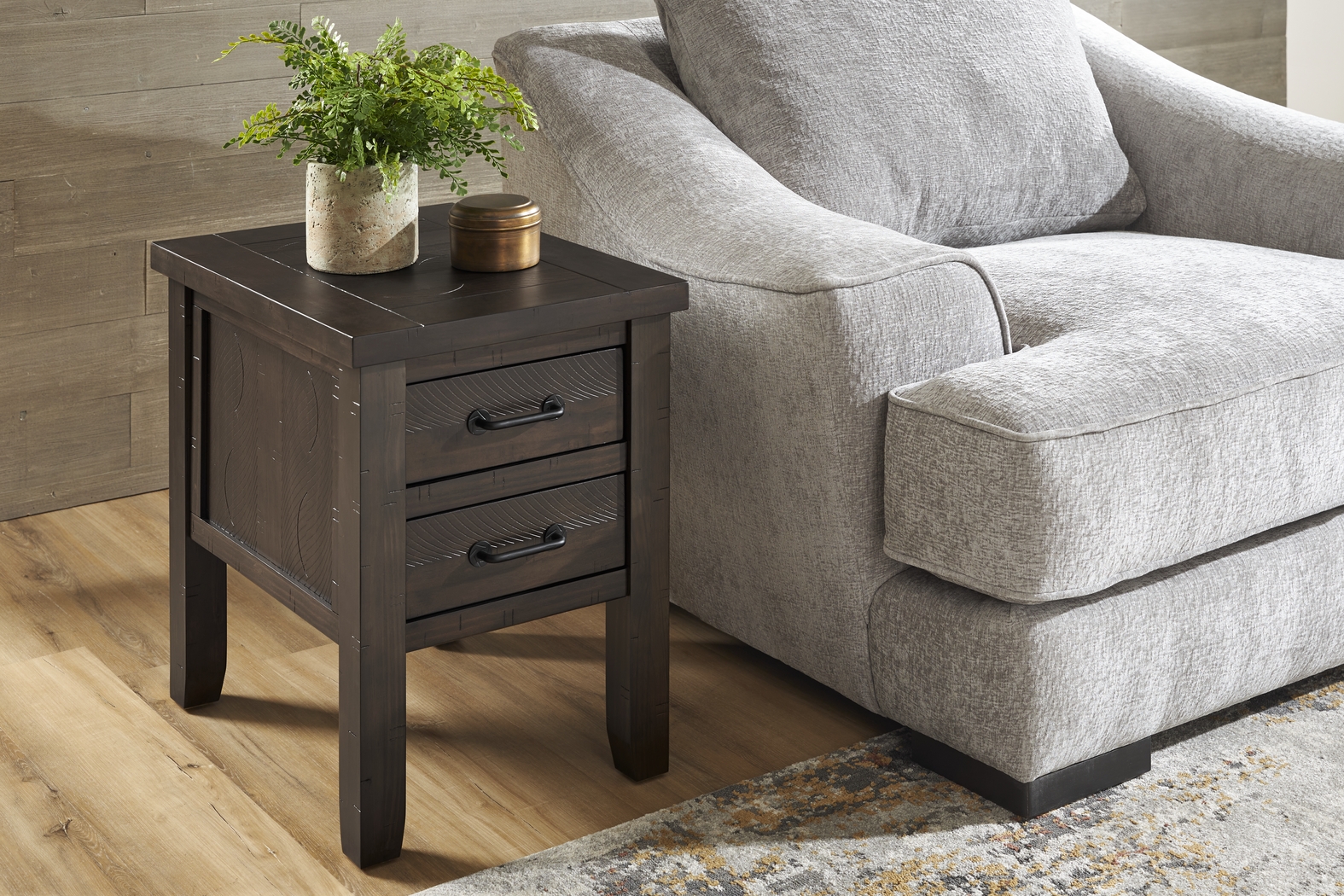 Parkview Beige 5 Pc Sectional Living Room with Sleeper - Thumbnail - Image 22