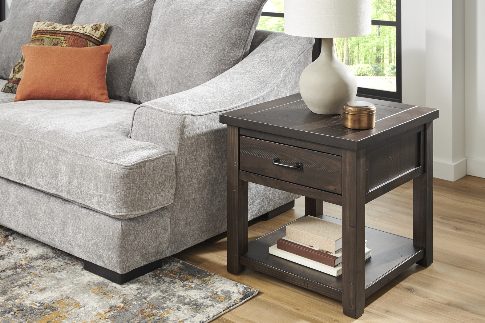 Warrendale Chocolate 6 Pc Power Reclining Sectional Living Room - Thumbnail - Image 14