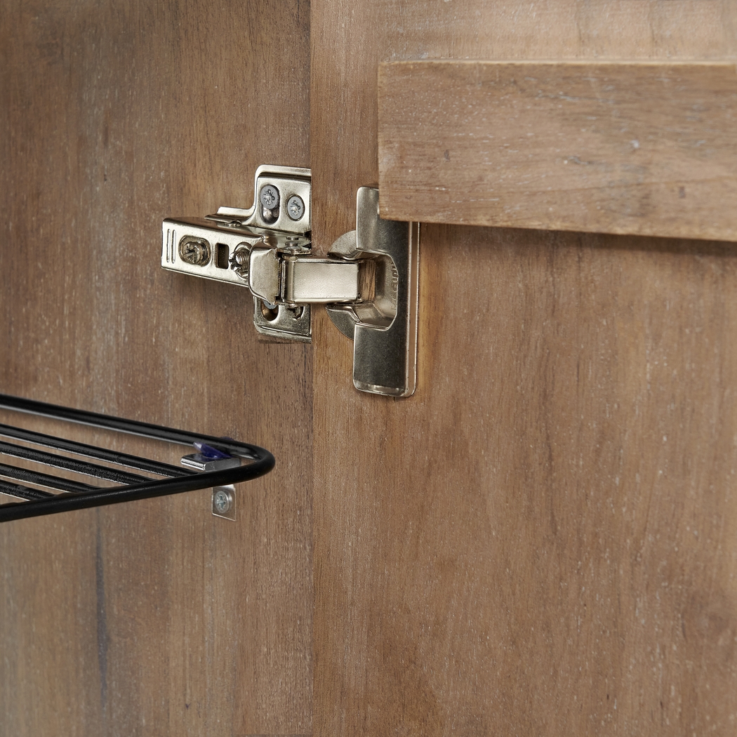 Roderock Brown Accent Shoe Storage Cabinet - Thumbnail - Image 5