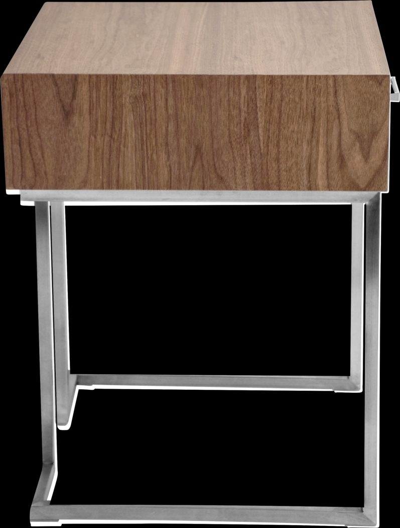 Roedean Walnut End Table - Thumbnail - Image 4