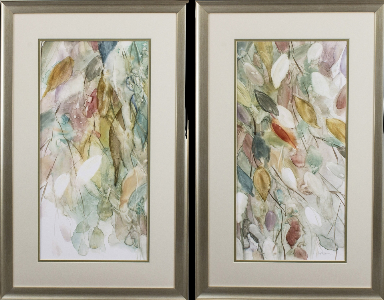 Roeoaks Blue Artwork, Set of 2 - Thumbnail - Image 1