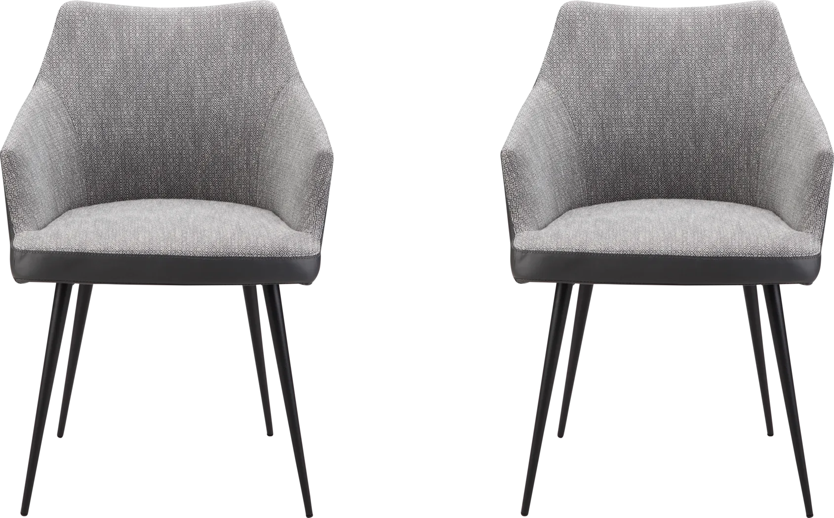 Roffe Gray Arm Chair - Thumbnail - Image 1