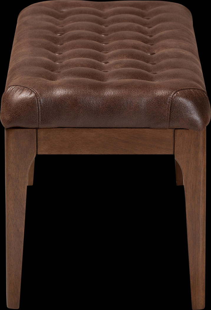 Rofini Brown Dining Bench - Thumbnail - Image 4