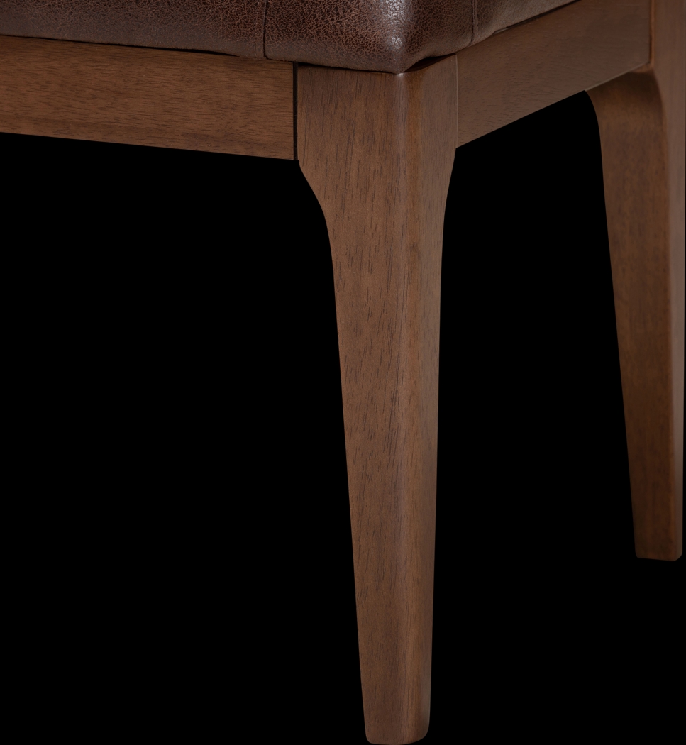 Rofini Brown Dining Bench - Thumbnail - Image 5