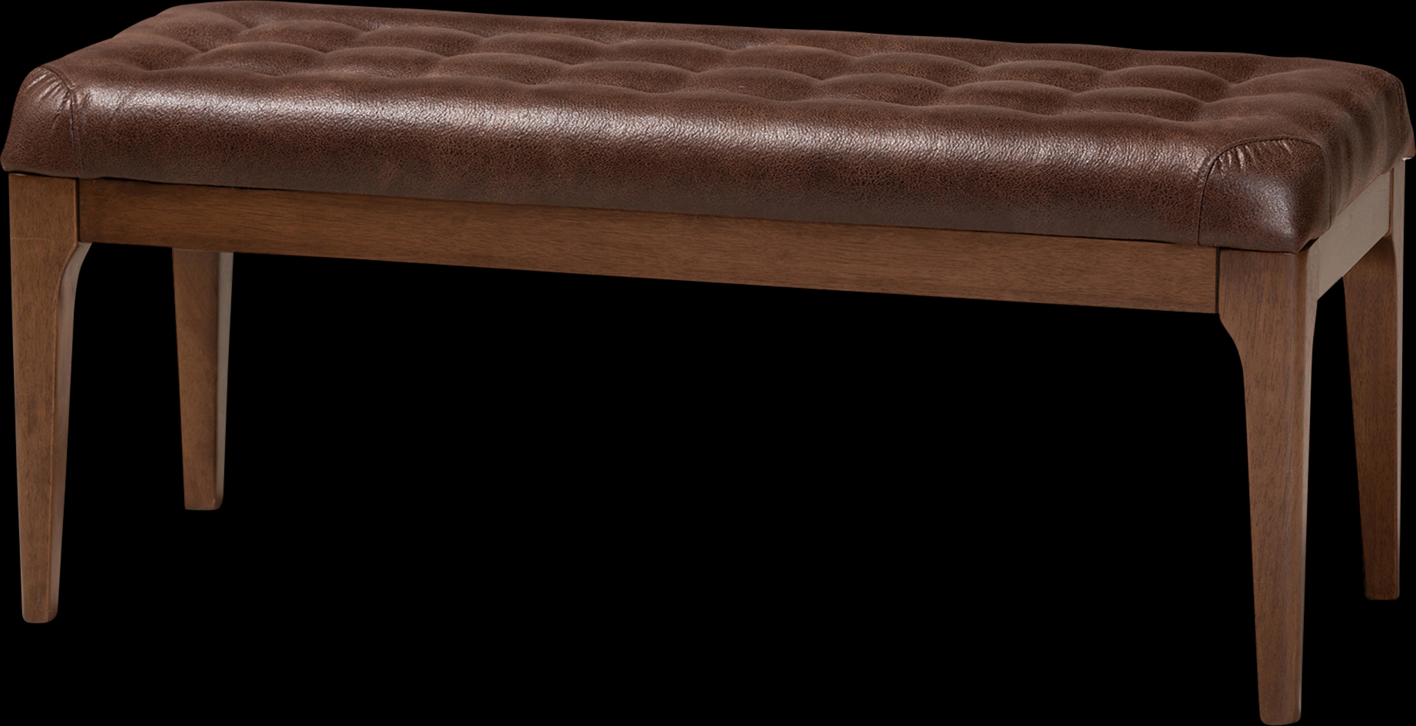 Rofini Brown Dining Bench - Thumbnail - Image 1