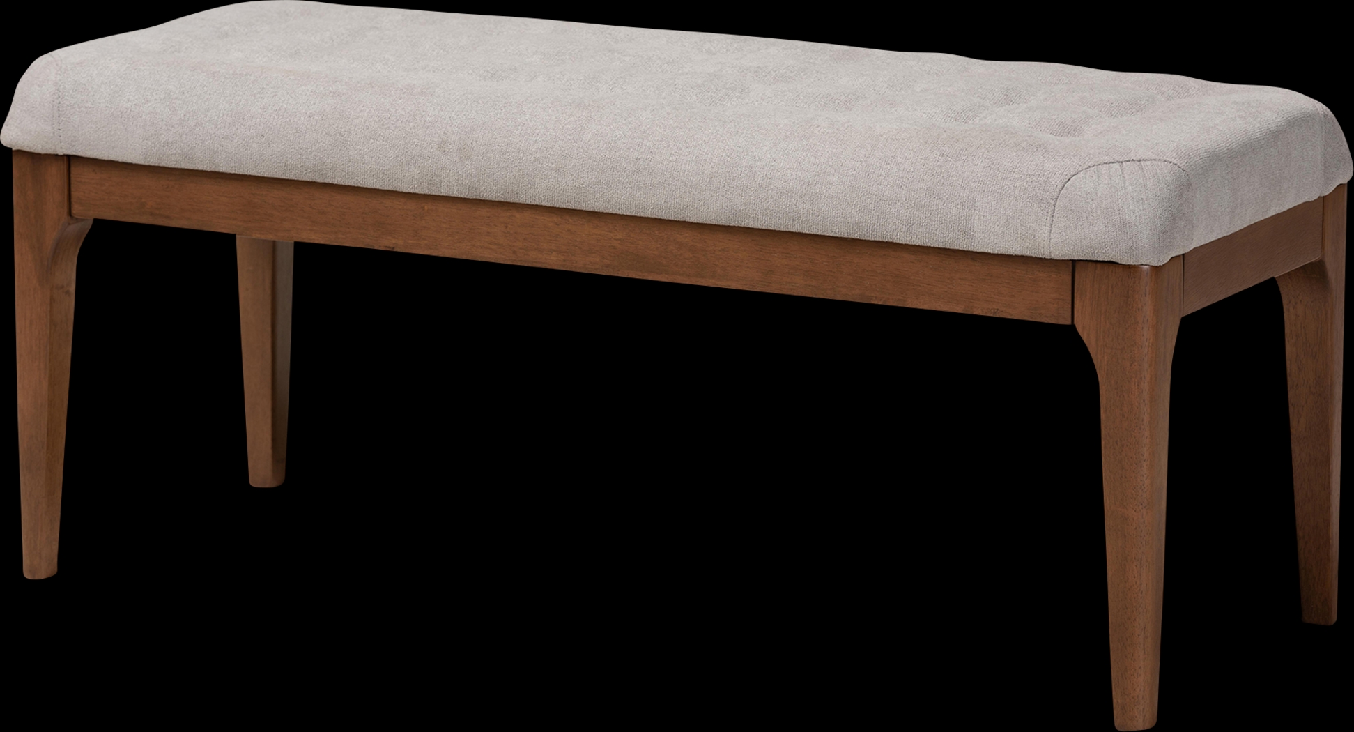 Rofini Gray Dining Bench - Thumbnail - Image 1