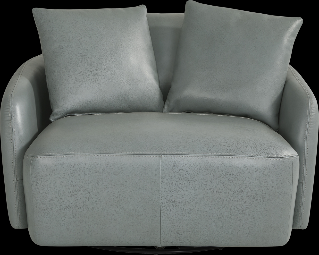Rogan Place Blue Swivel Chair - Thumbnail - Image 2