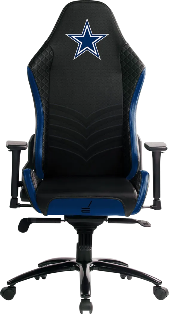Roguelike NFL Dallas Cowboys Navy Gaming Chair - Thumbnail - Image 1