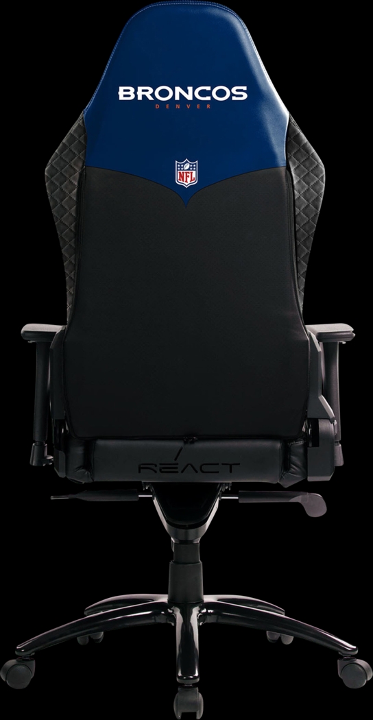 Roguelike NFL Denver Broncos Blue Gaming Chair - Thumbnail - Image 2