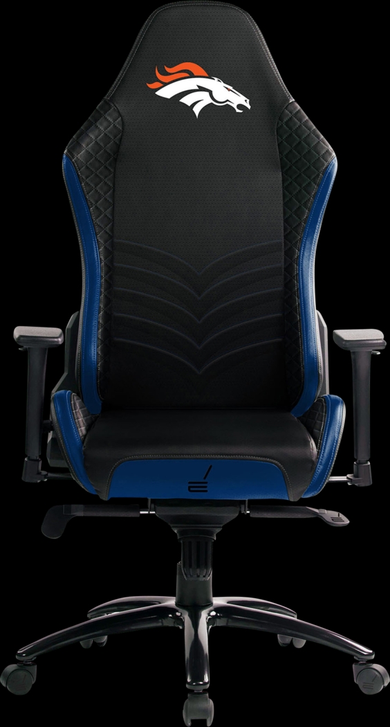 Roguelike NFL Denver Broncos Blue Gaming Chair - Thumbnail - Image 1