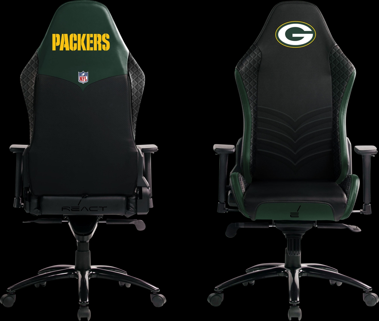 Roguelike NFL Green Bay Packers Green Gaming Chair - Thumbnail - Image 3
