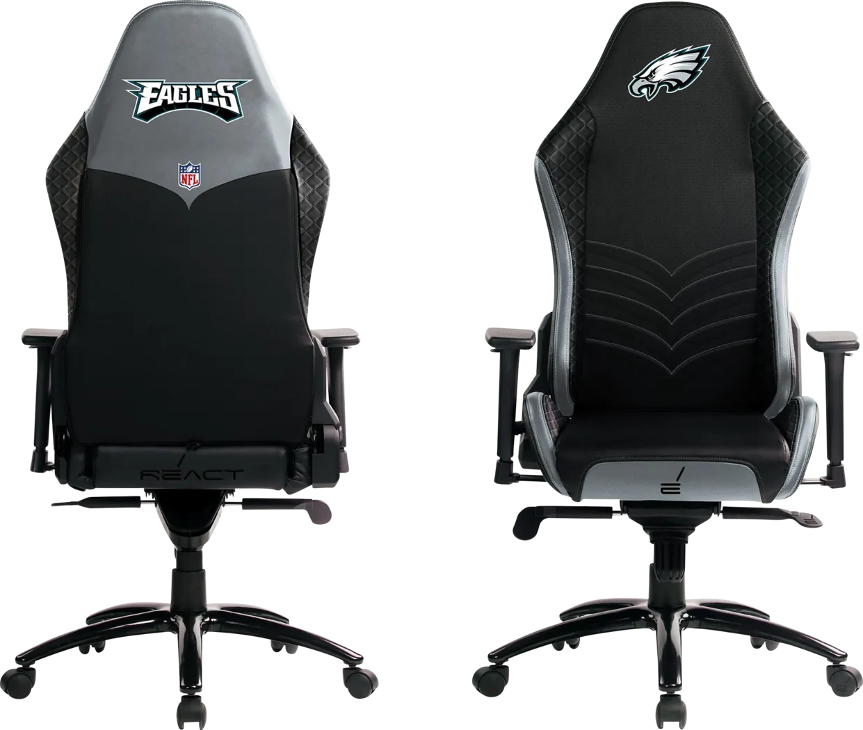 Roguelike NFL Philadelphia Eagles Gray Gaming Chair - Thumbnail - Image 3