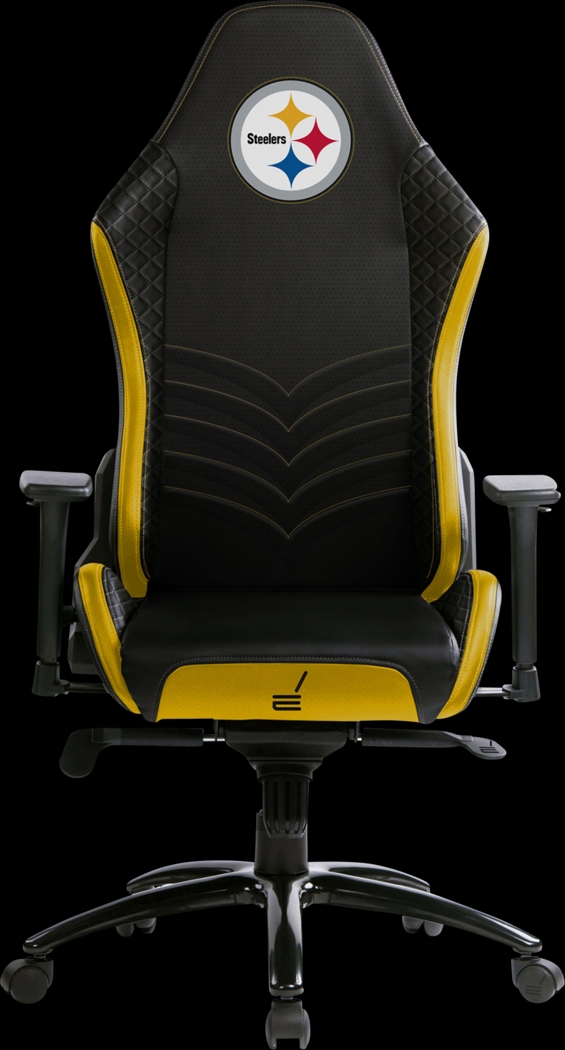 Roguelike NFL Pittsburgh Steelers Yellow Gaming Chair - Thumbnail - Image 1
