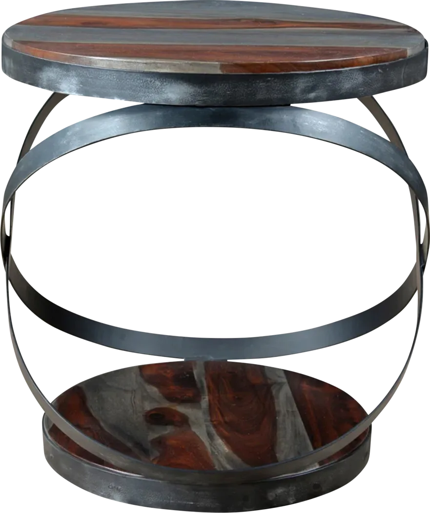 Rohn Gray Accent Table - Thumbnail - Image 9