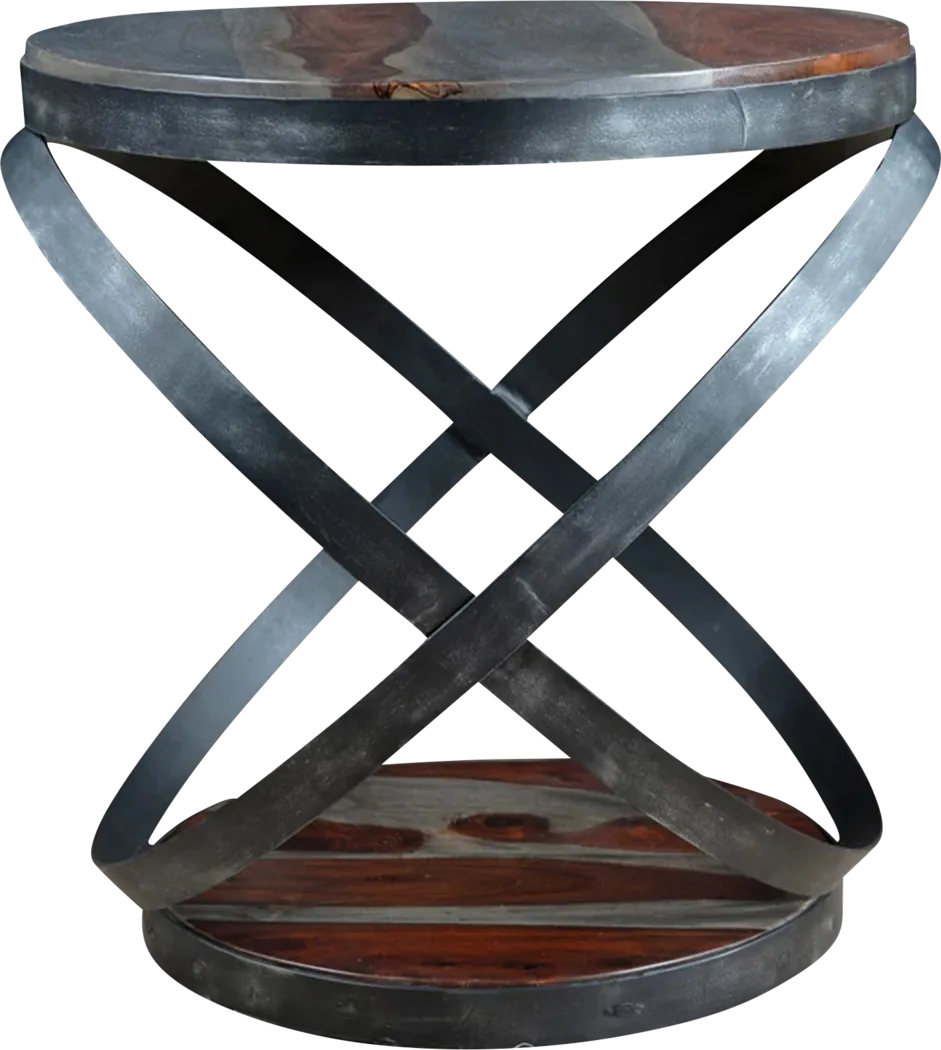 Rohn Gray Accent Table - Thumbnail - Image 1