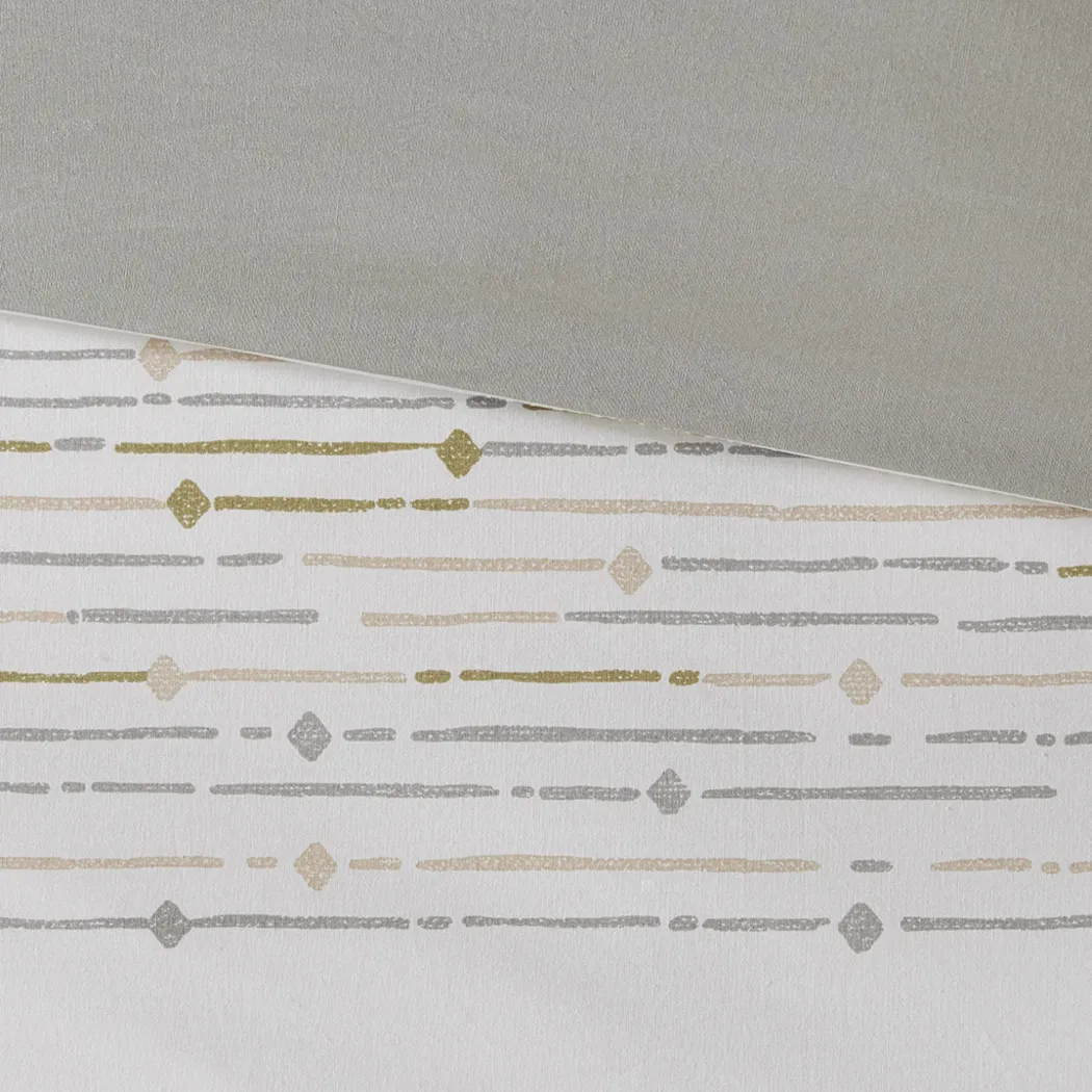 Rohret  White 3 Pc King/Cal King Duvet Set - Thumbnail - Image 6