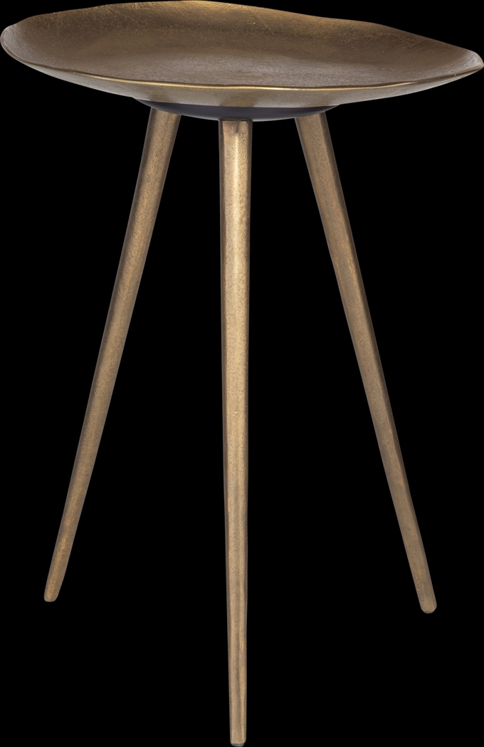 Rohza Brass Accent Table - Thumbnail - Image 3