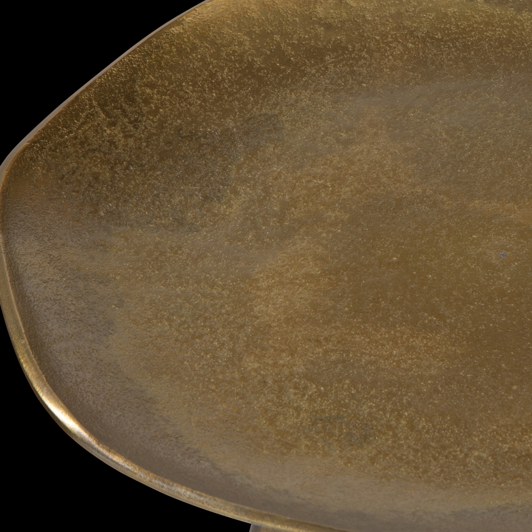 Rohza Brass Accent Table - Thumbnail - Image 4